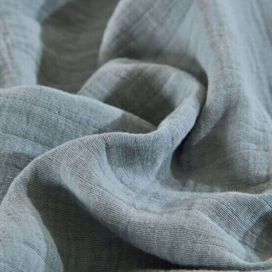 Ensemble de housse de couette CRINKLE ( Bleu crépuscule ) - Housse de couette Daniadown - Literie-Déco et moi 