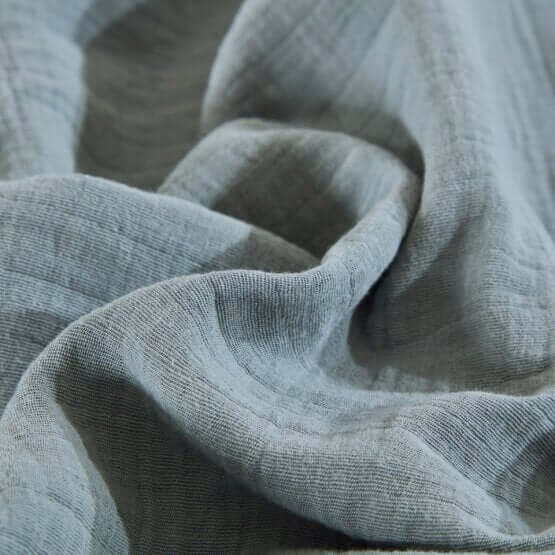 Ensemble de housse de couette CRINKLE ( Bleu crépuscule ) - Literie - Déco et moi