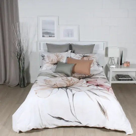 Ensemble de housse de couette EMMA Housse de couette  ,disponible chez Literie-Déco et moi 