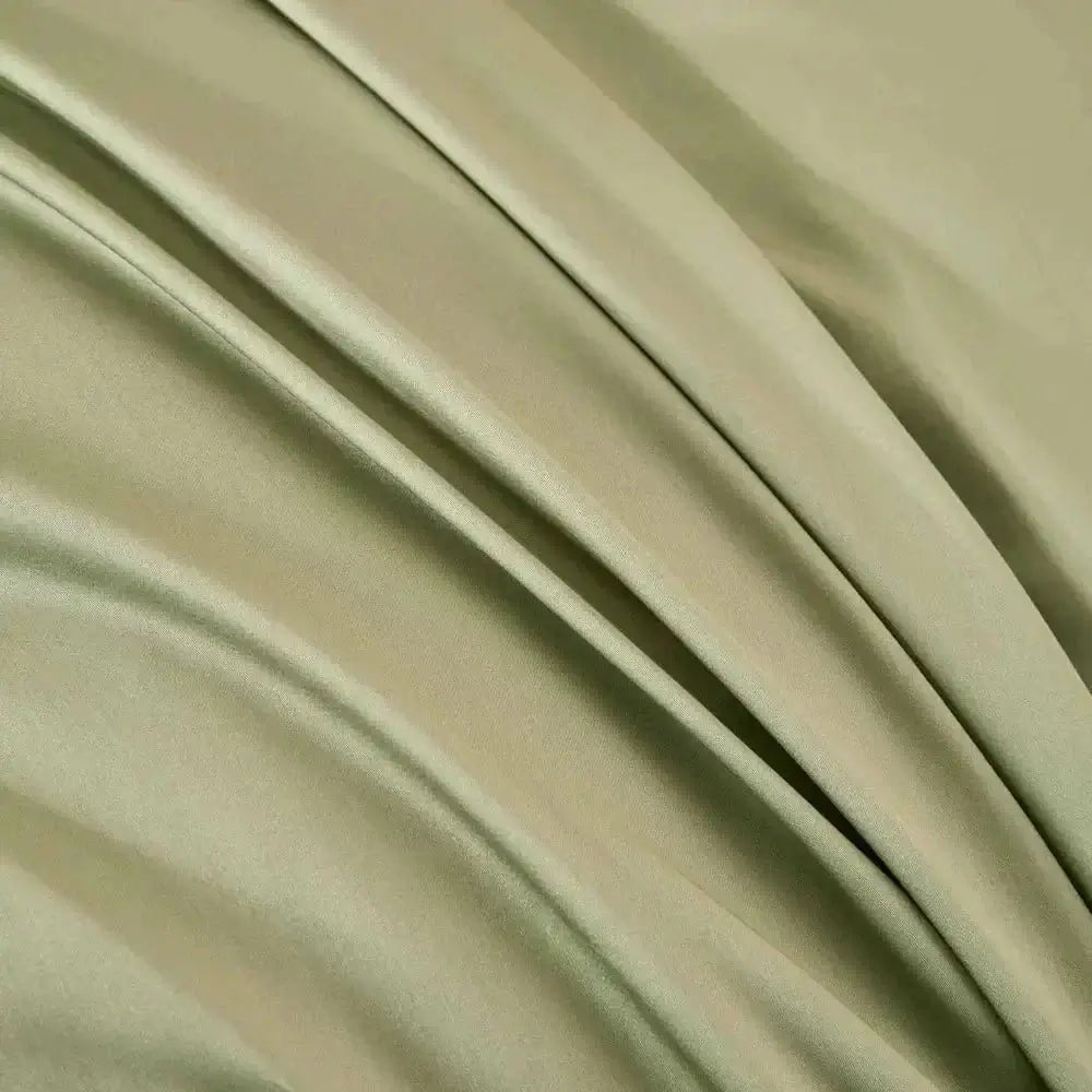 Ensemble de housse de couette en coton PIMA ( 400 fils )- Vert Cypress - Housse de couette Daniadown - Literie-Déco et moi 