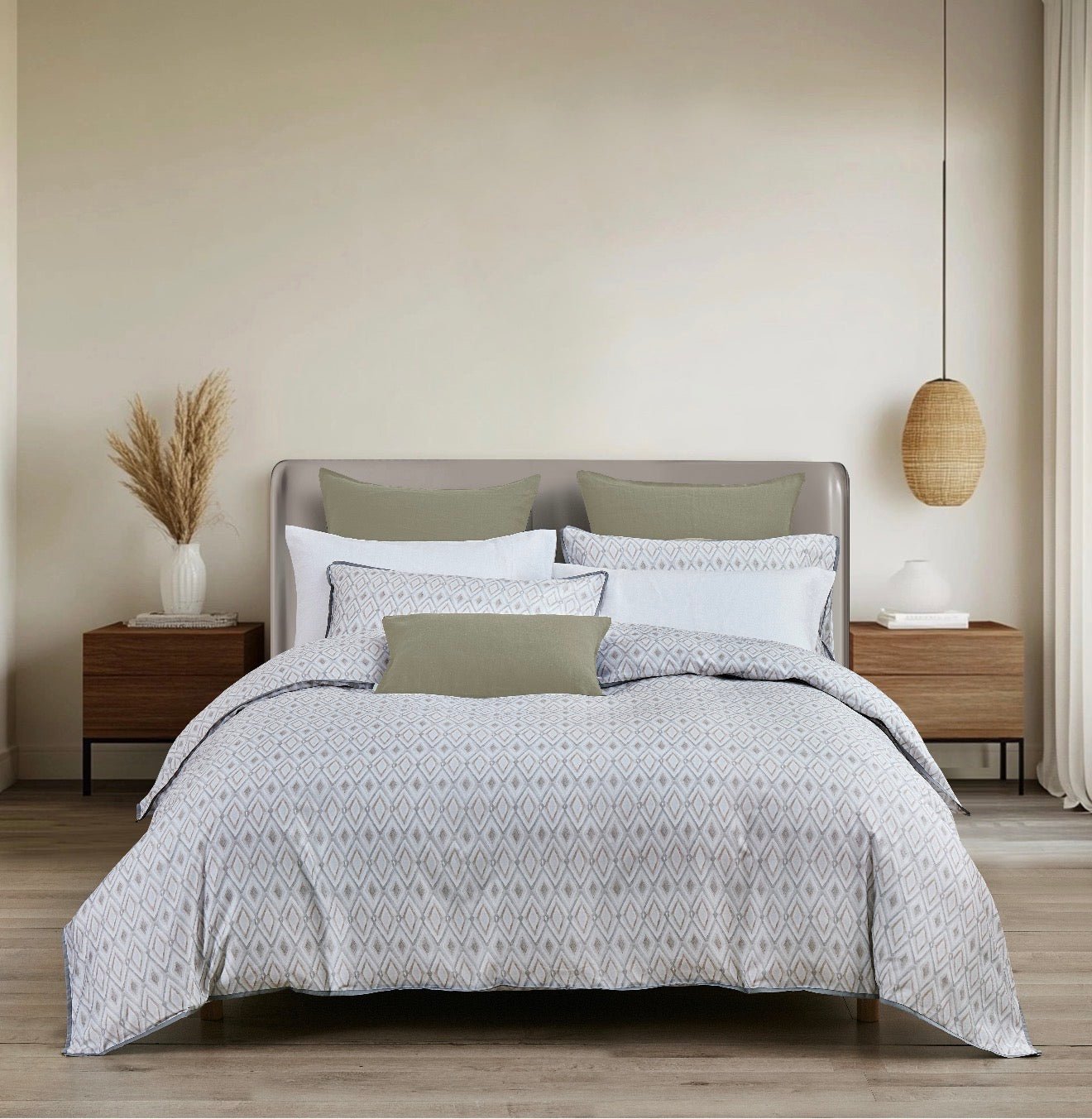 Ensemble de housse de couette FACET - Housse de couette Daniadown - Literie-Déco et moi 