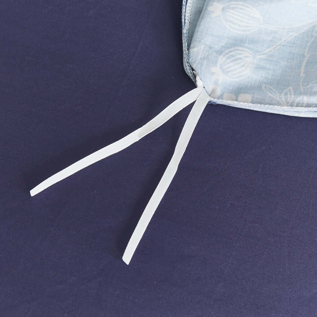 Ensemble de housse de couette GROVE NAVY - Housse de couette Daniadown - Literie-Déco et moi 