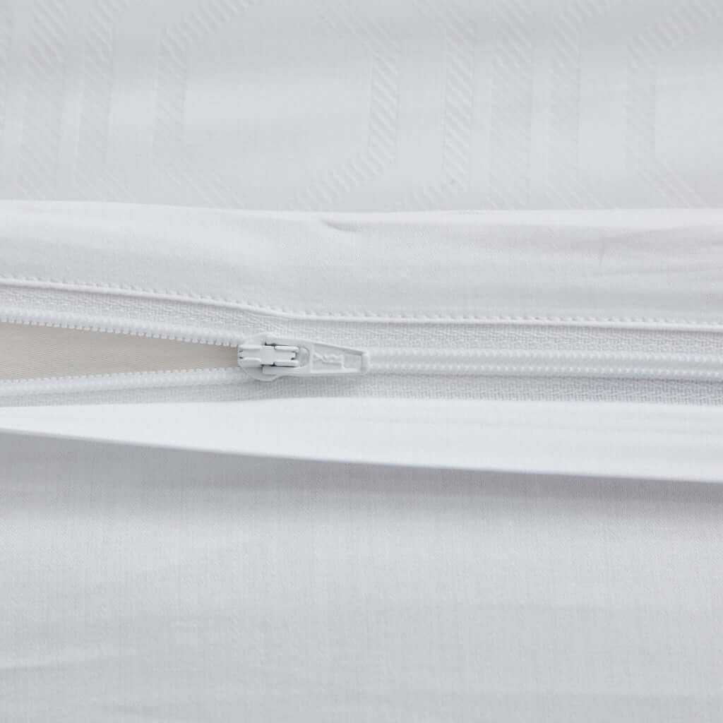 Ensemble de housse de couette HEX ( Blanc) - Literie - Déco et moi