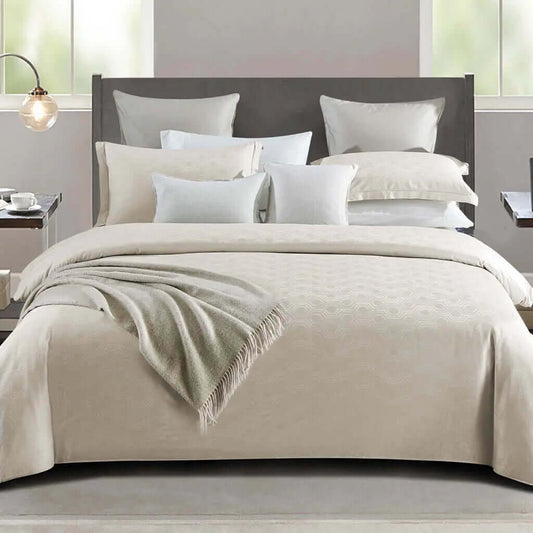 Ensemble de housse de couette HEX ( Grège ) - Housse de couette Daniadown - $234.99! Literie-Déco et moi