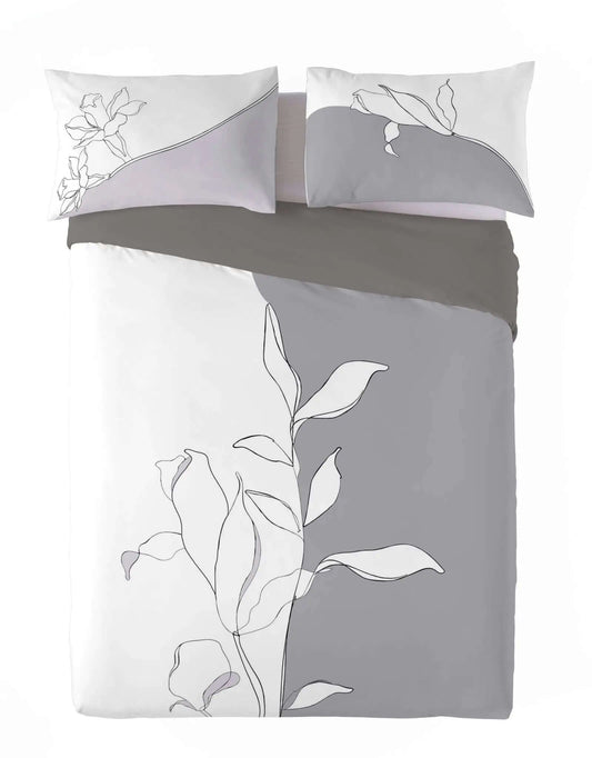 Ensemble de housse de couette LASNI BLANCO - Housse de couette gouchee - $199.95! Literie-Déco et moi 