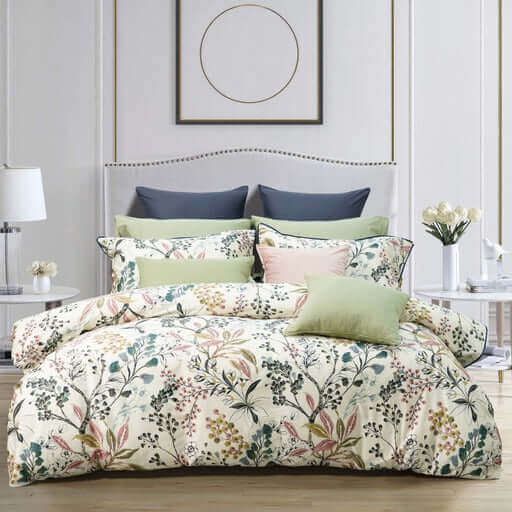 Ensemble de housse de couette LEAF GARDEN - Housse de couette Daniadown - $134.99! Literie-Déco et moi 