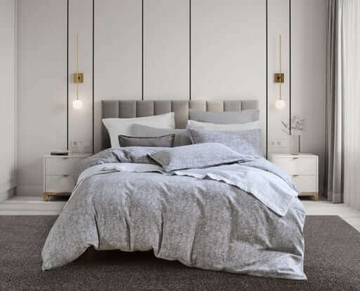 Ensemble de housse de couette MALAGA - Housse de couette Daniadown - $354.99! Literie-Déco et moi 