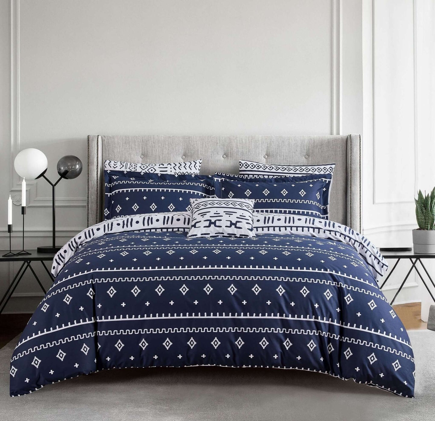 Ensemble de housse de couette MASON(4 pièces ) - Housse de couette N. Home - $119.95! Literie-Déco et moi 