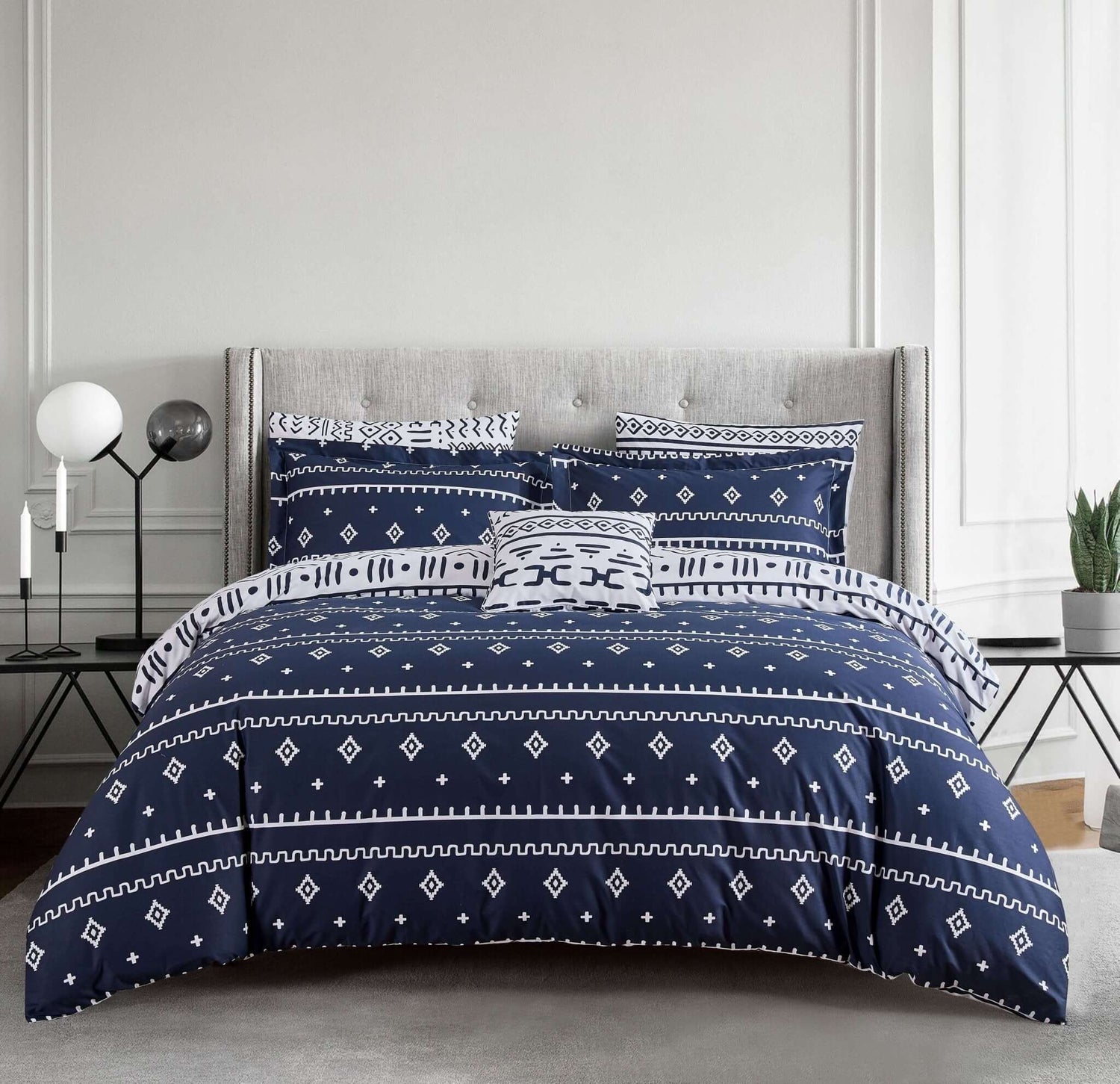 Ensemble de housse de couette MASON(4 pièces ) - Housse de couette N. Home - $119.95! Literie-Déco et moi 