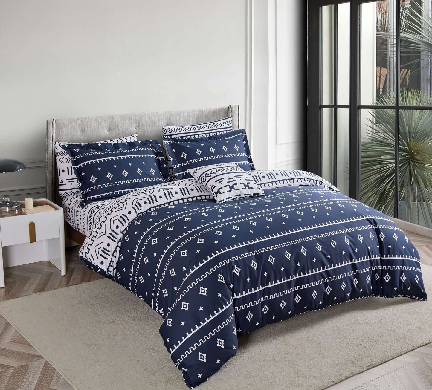 Ensemble de housse de couette MASON(4 pièces ) - Housse de couette N. Home - $119.95! Literie-Déco et moi 