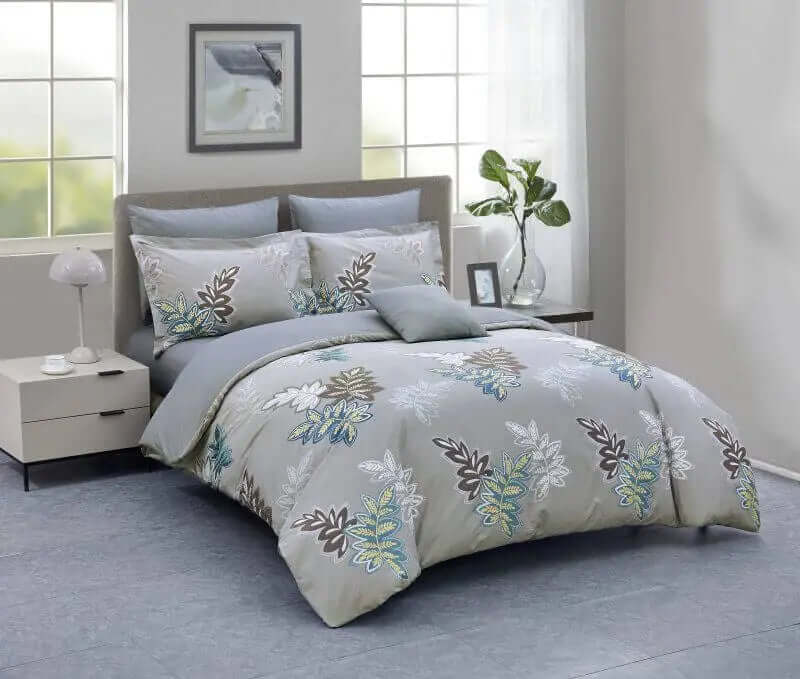 Ensemble de housse de couette MAYA ( 4 pièces ) - Housse de couette N. Home - Literie-Déco et moi 