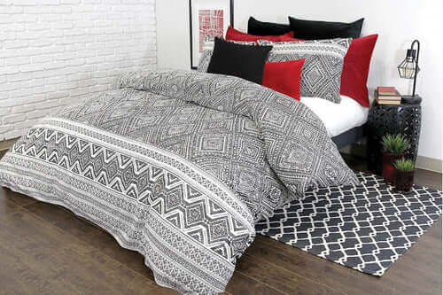 Ensemble de housse de couette MÉDINA - Housse de couette rjs trading - $144.99! Literie-Déco et moi 