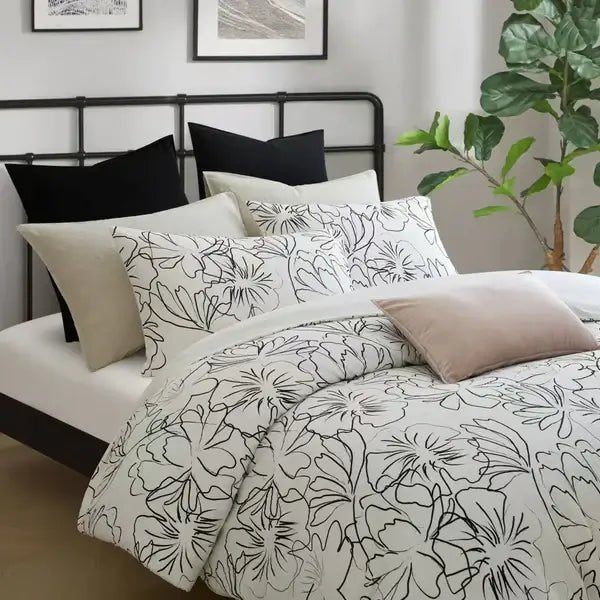 Ensemble de housse de couette NOAH Housse de couette  ,disponible chez Literie-Déco et moi 