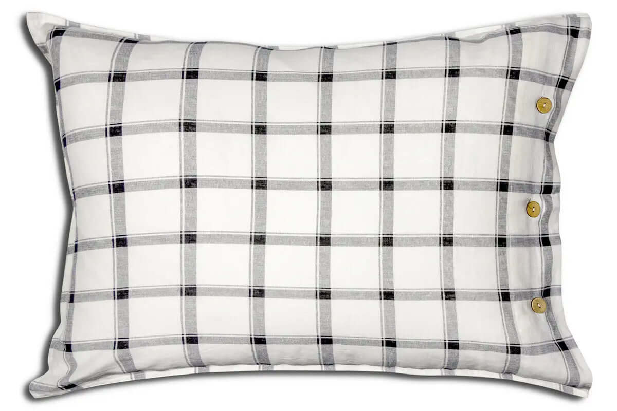 Ensemble de housse de couette SKYLAND ( lin / coton ) - Literie - Déco et moi