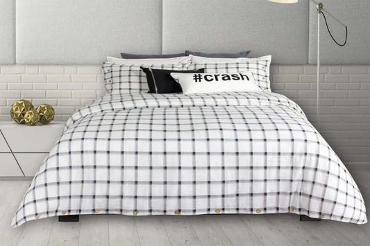 Ensemble de housse de couette SKYLAND ( lin / coton ) - Housse de couette rjs trading - $169.99! Literie-Déco et moi 