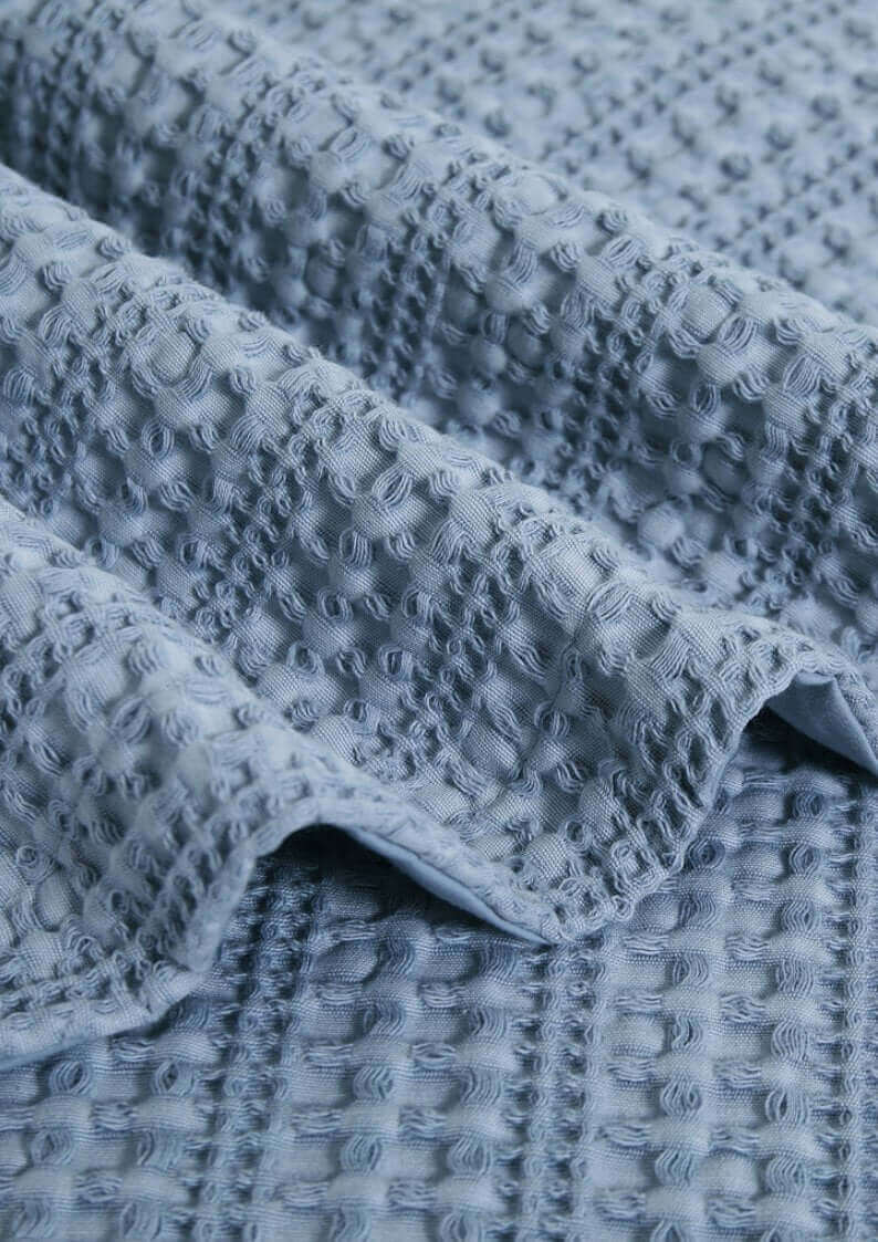 Ensemble de housse de couette SOLENE ( bleu  ) - Housse de couette Daniadown - Literie-Déco et moi 