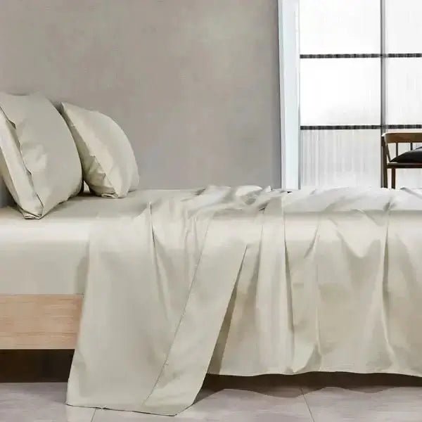 Ensemble draps en coton PIMA (14 couleurs disponibles) - Draps Daniadown - Literie-Déco et moi 