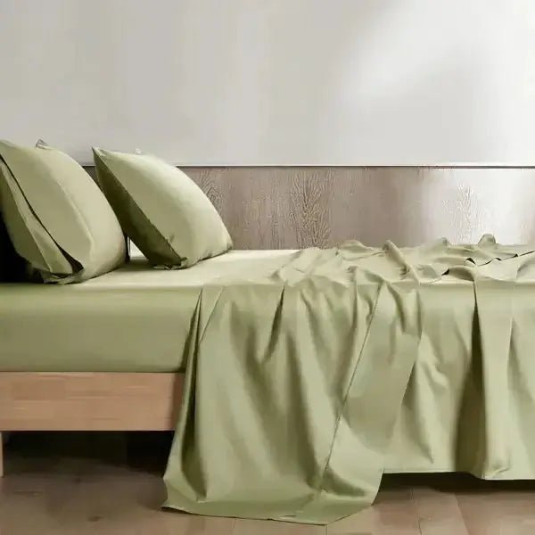 Ensemble draps en coton PIMA (14 couleurs disponibles) - Draps Daniadown - Literie-Déco et moi 