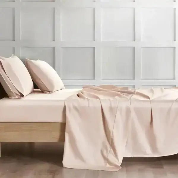 Ensemble draps en coton PIMA (14 couleurs disponibles) - Draps Daniadown - Literie-Déco et moi 