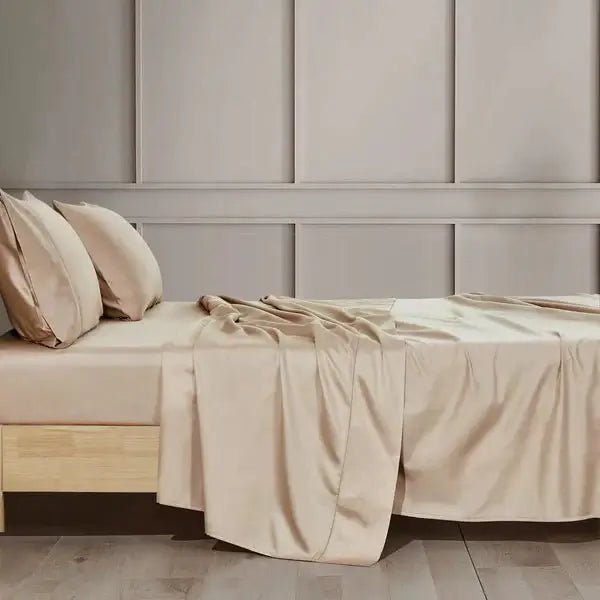 Ensemble draps en coton PIMA (14 couleurs disponibles) - Draps Daniadown - Literie-Déco et moi 