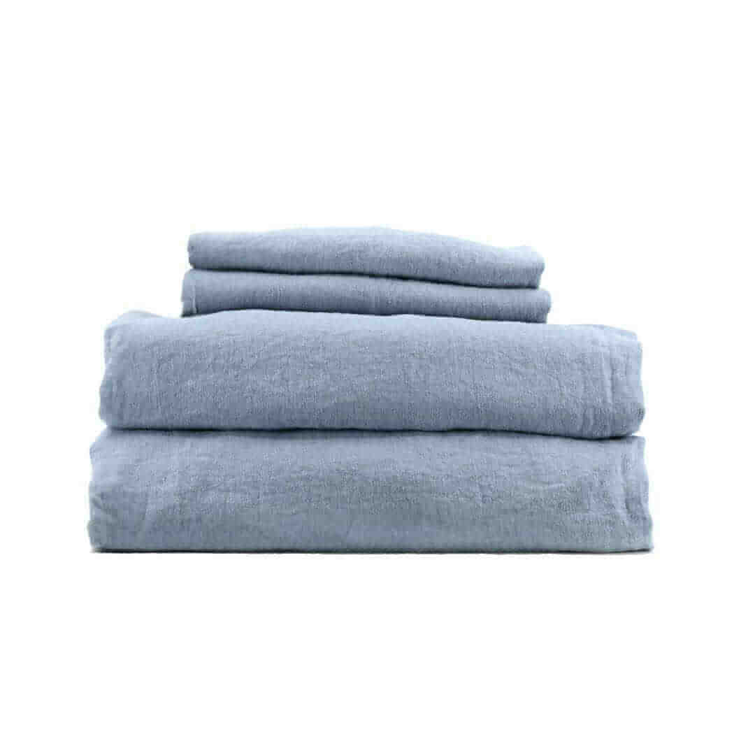 Ensemble draps en LIN - Draps Literie & Déco et moi - $399.99! Literie-Déco et moi 