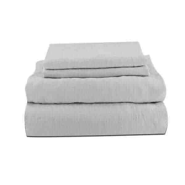 Ensemble draps en LIN - Draps Literie & Déco et moi - $399.99! Literie-Déco et moi 