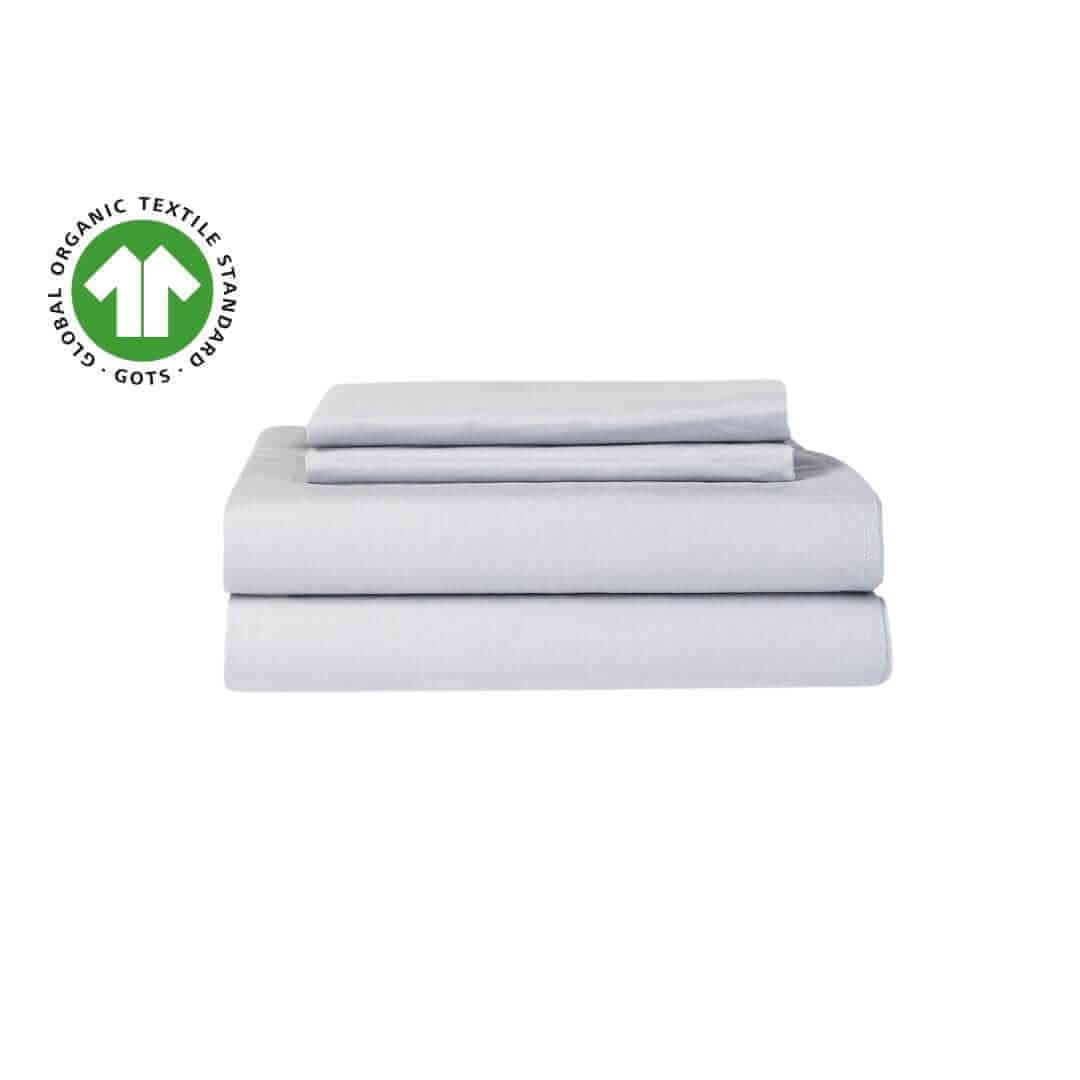 Ensemble draps en percale biologique ( 10 teintes disponibles ) Draps  ,disponible chez Literie-Déco et moi 