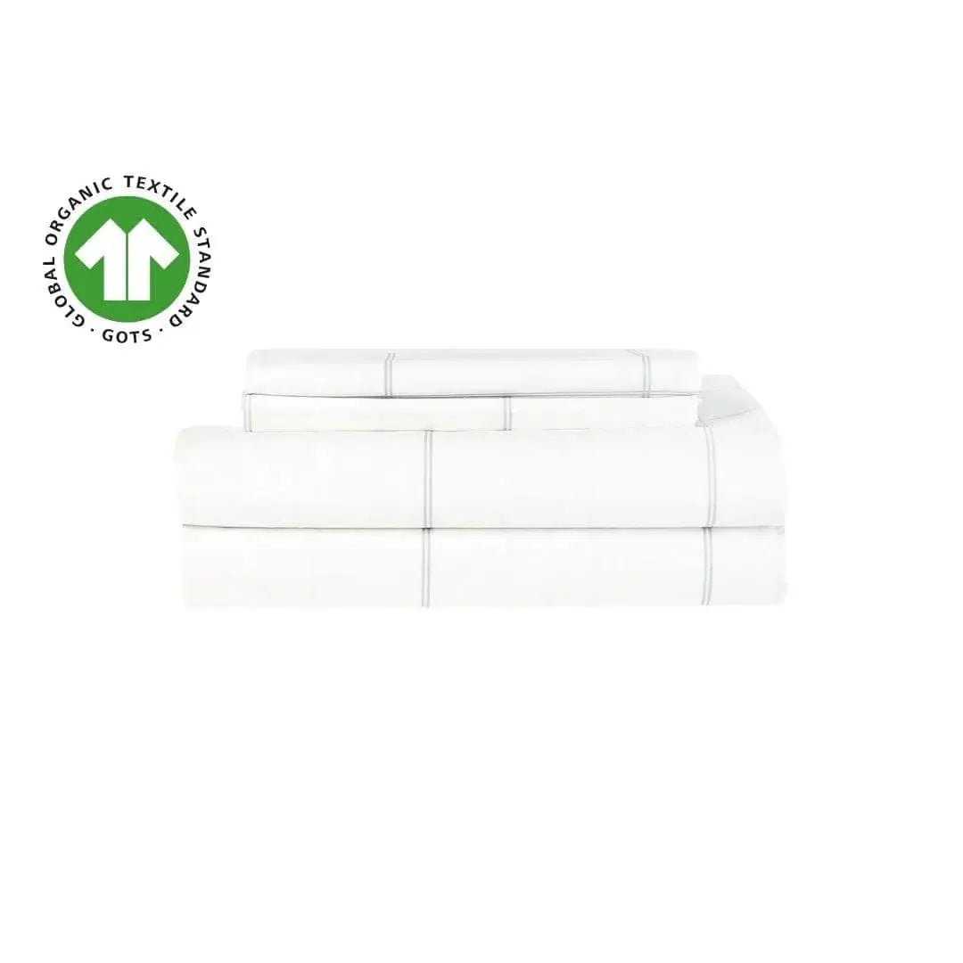 Ensemble draps en percale biologique ( 10 teintes disponibles ) Draps  ,disponible chez Literie-Déco et moi 