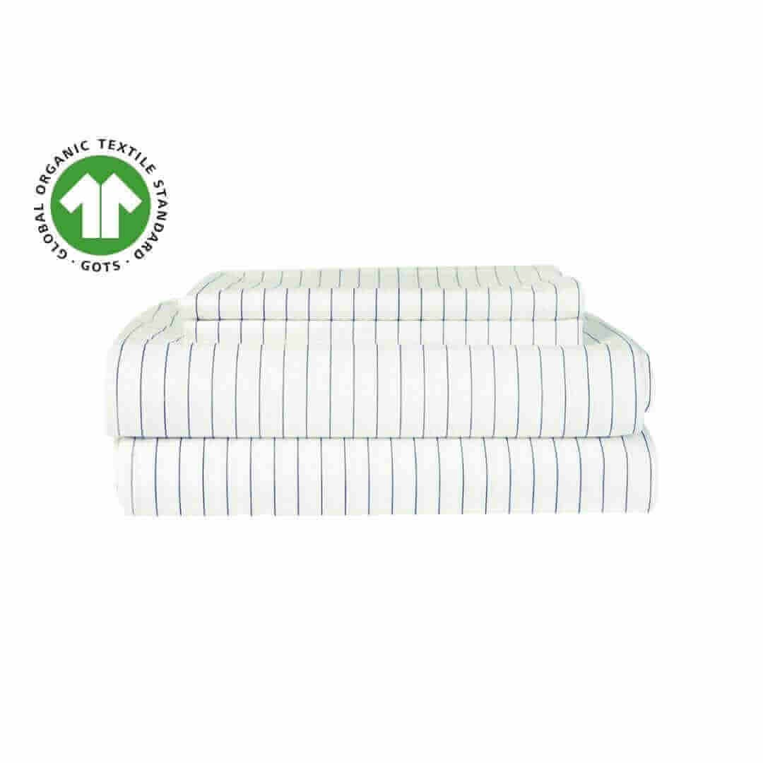 Ensemble draps en percale biologique ( 10 teintes disponibles ) - Draps Literie & Déco et moi - Literie-Déco et moi 