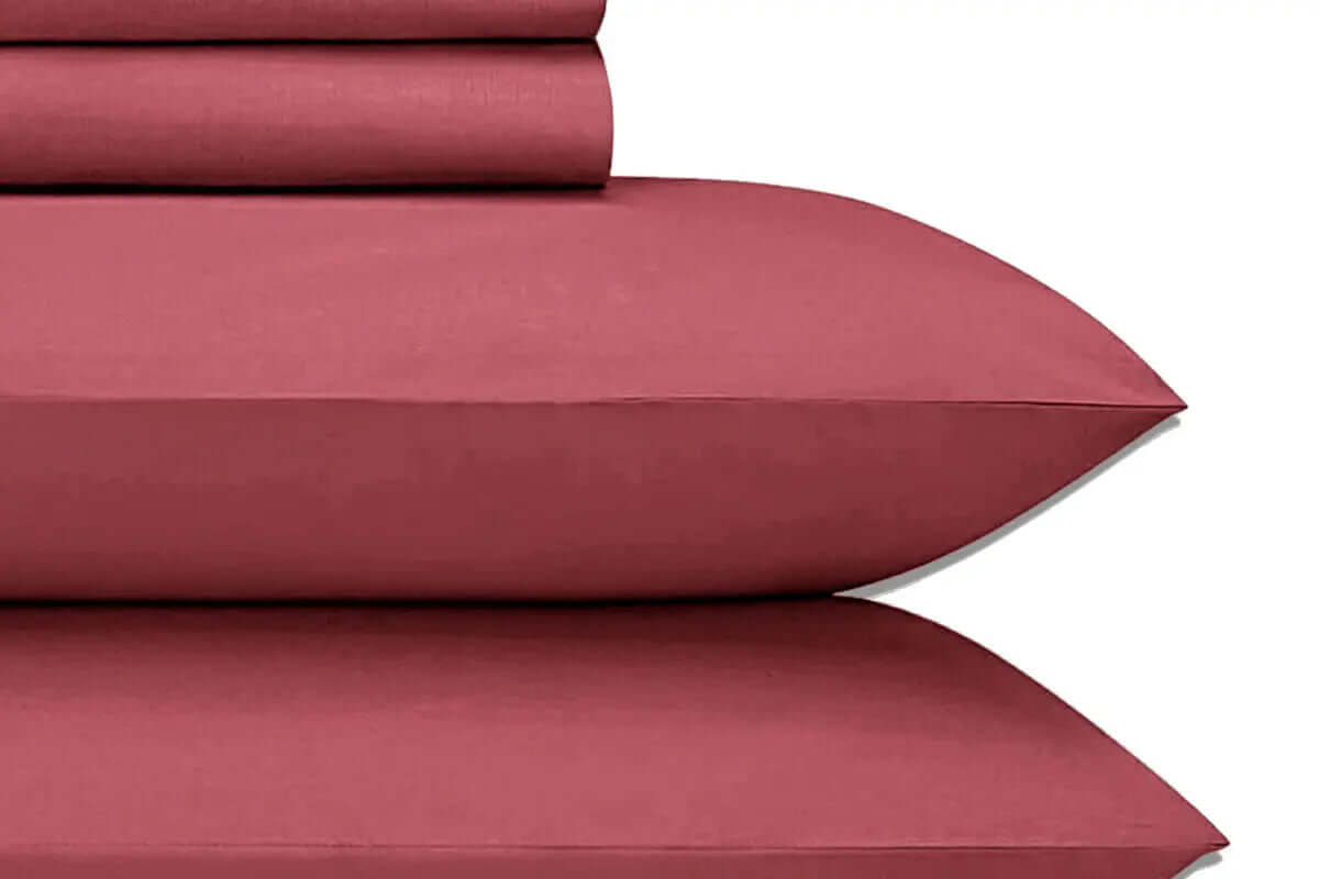 Ensemble draps JUBILEE ( 100% coton satiné - 330 fils) ( 10 TEINTES DISPONIBLES ) - Literie - Déco et moi