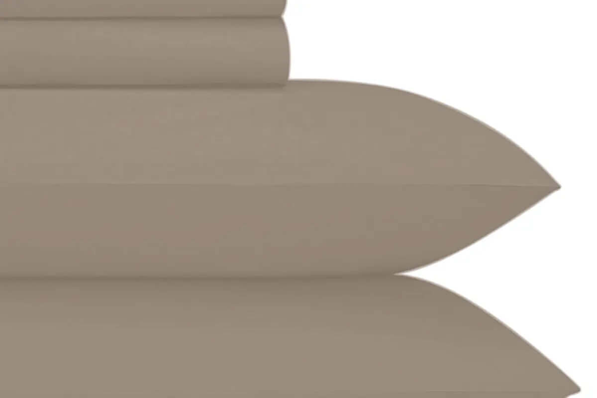 Ensemble draps JUBILEE ( 100% coton satiné - 330 fils) ( 10 TEINTES DISPONIBLES ) - Literie - Déco et moi