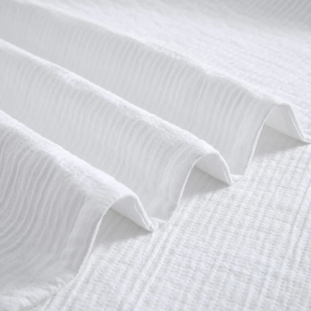 Ensemble housse de couette CHAUCER ( Blanc ) - Couvre-lit Daniadown - Literie-Déco et moi 