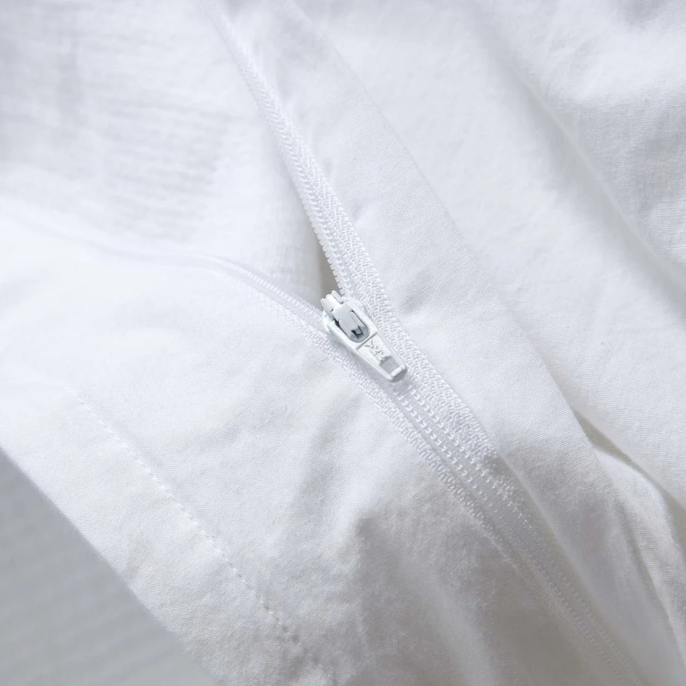 Ensemble housse de couette CHAUCER ( Blanc ) - Couvre-lit Daniadown - Literie-Déco et moi 