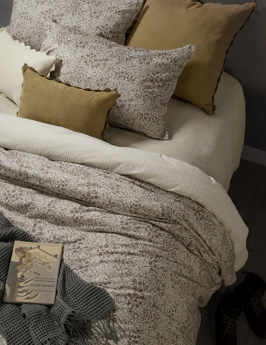 Ensemble housse de couette fleurie HARVEST- Par Brunelli ( Livraison Printemps 2026) - Housse de couette Brunelli - $177.99! Literie-Déco et moi 