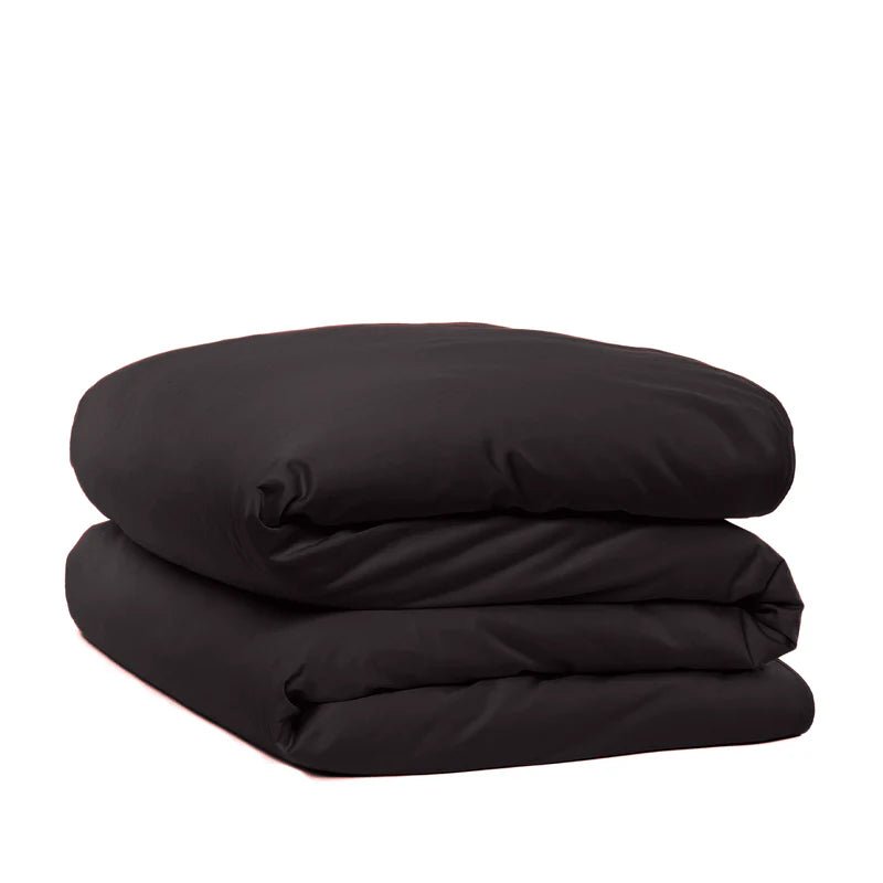 Ensemble housse de couette NOIRE - Housse de couette Canadian Down Feather - Literie-Déco et moi 
