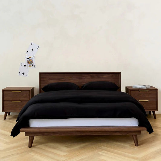 Ensemble housse de couette NOIRE - Housse de couette Canadian Down Feather - $195.99! Literie-Déco et moi 