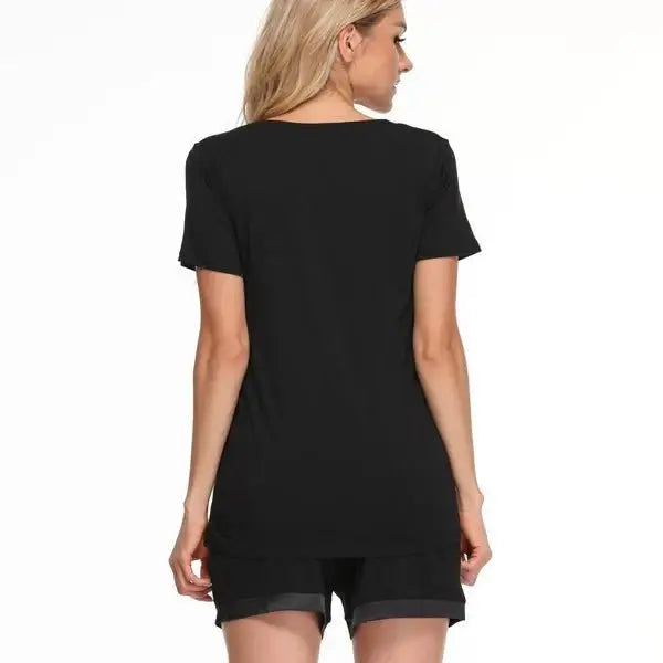 Ensemble short / t-shirt en bambou - Literie - Déco et moi