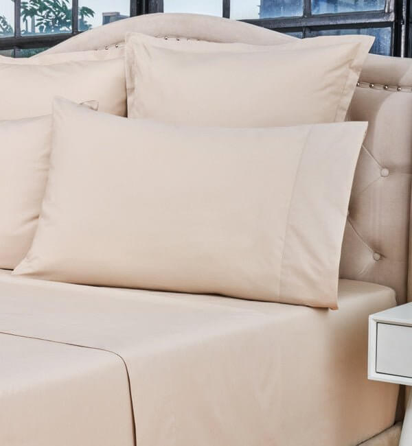 (Fait au Canada) Drap housse en percale DELUXE- Par Cuddle Down ( 8 teintes disponibles ) - DRAPS Cuddle Down - Literie-Déco et moi 