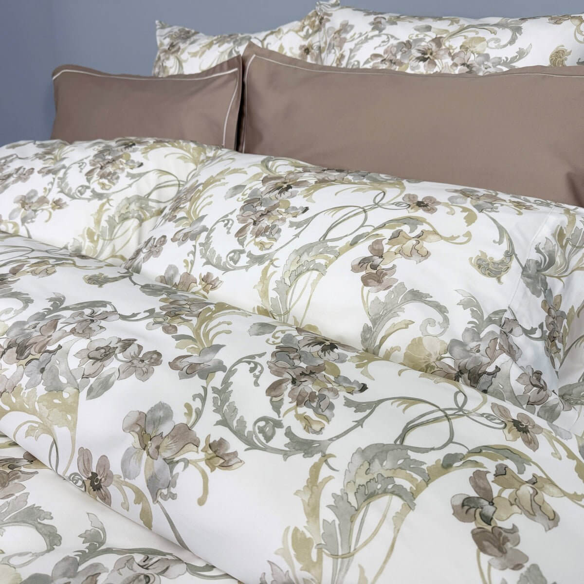 (Fait au Canada) Ensemble de housse de couette Baroque- Par Cuddle Down - Housse de couette Cuddle Down - Literie-Déco et moi 