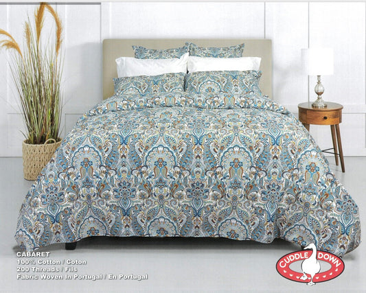 (Fait au Canada) Ensemble de housse de couette Cabaret Housse de couette  ,disponible chez Literie-Déco et moi 