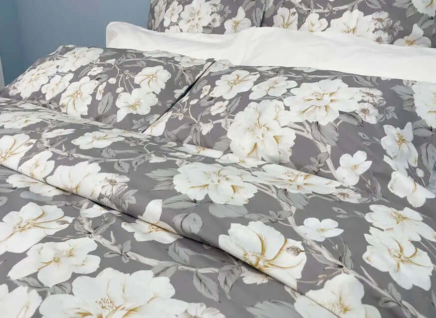 ( Fait au Canada )Ensemble de housse de couette MARIAH - Par Cuddle Down - Housse de couette Cuddle Down - Literie-Déco et moi 