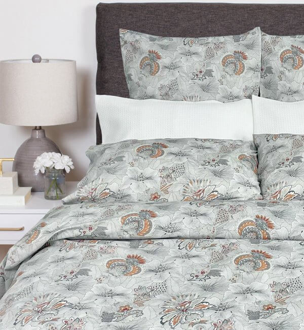 (Fait au Canada) Ensemble de housse de couette PARADISE- Par Cuddle Down - Housse de couette Cuddle Down - Literie-Déco et moi 