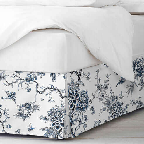  FAIT AU CANADA- Ensemble de literie TREE TOP CIEL BLEU - Par Colcha Linens de Colcha Linens – PRODUIT  de qualité chez Literie & Déco et Moi