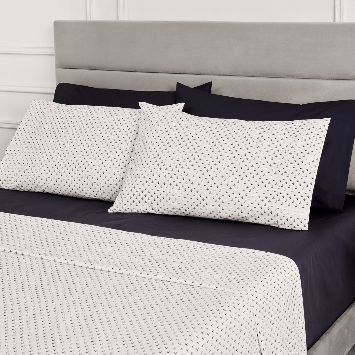 ( Fait au Canada ) Housse de couette ANCRES - Par Cuddle Down - Housse de couette Cuddle Down - Literie-Déco et moi 