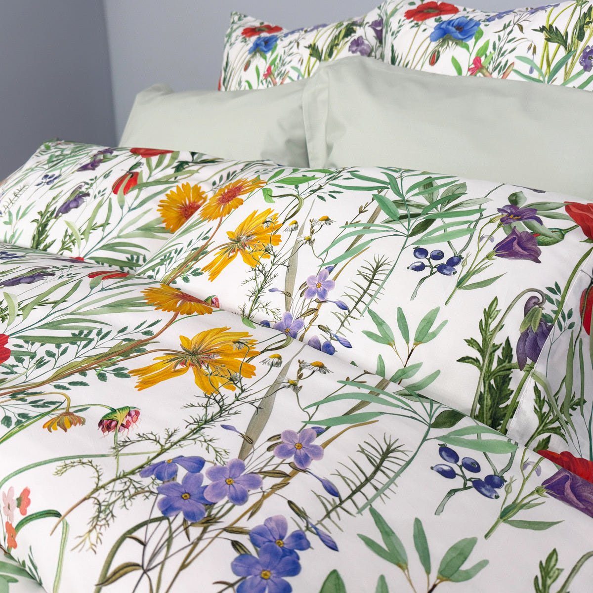 ( Fait au Canada ) Housse de couette BOUQUET- Par Cuddle Down - Housse de couette Cuddle Down - Literie-Déco et moi 
