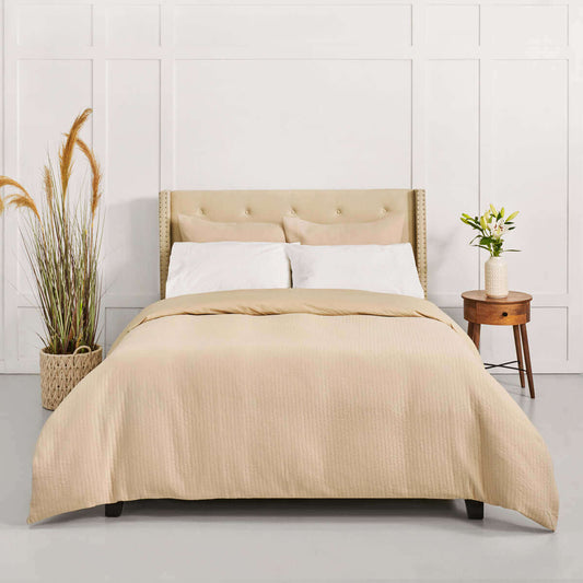 ( Fait au Canada ) Housse de couette en coton STITCHES ( 3 teintes disponibles ) - Housse de couette cuddle down - $84.99! Literie-Déco et moi 