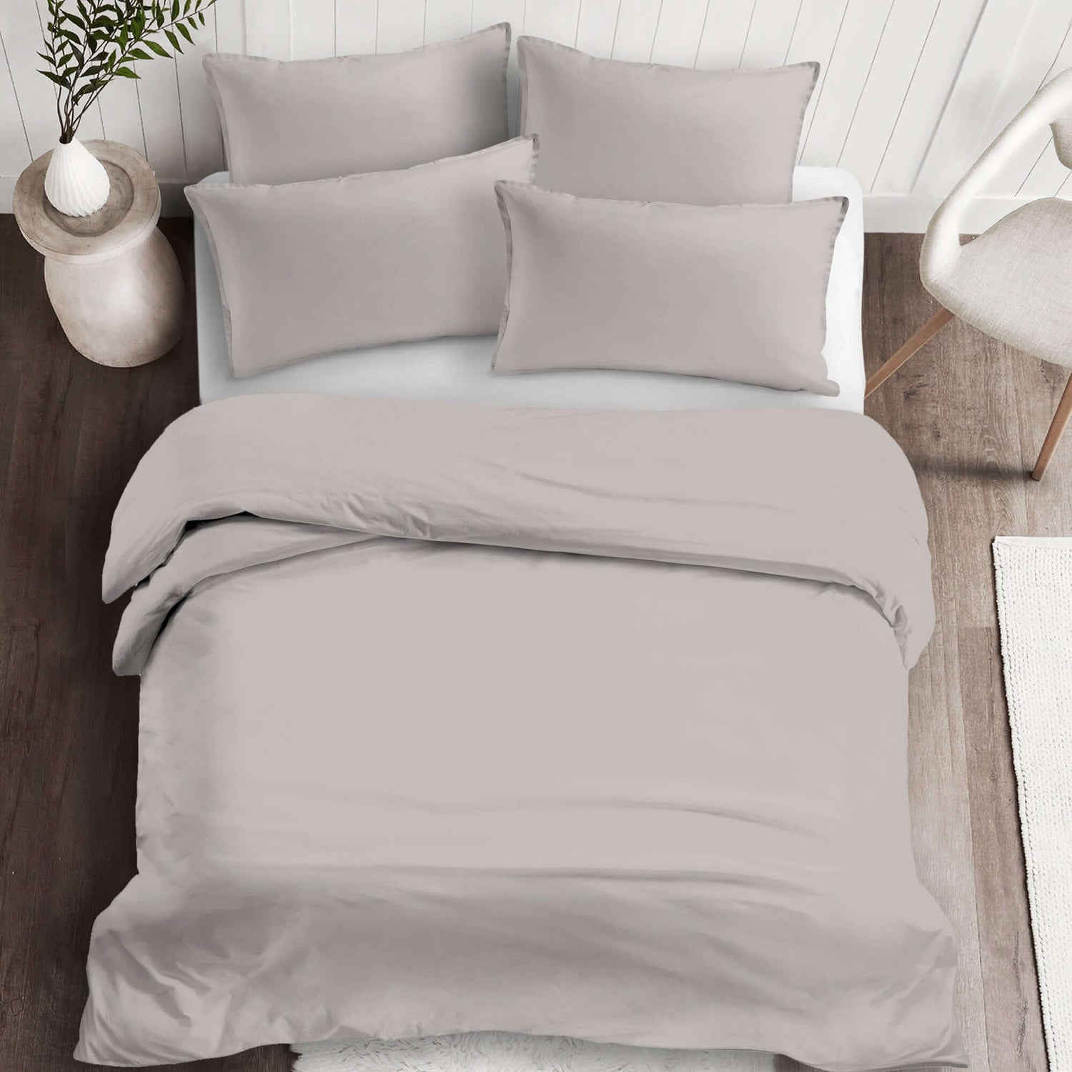 FAIT AU CANADA- Modèle BIANCA (Café au lait) - Par Colcha Linens Douillette, Couvre-lit, Housse de couette  ,disponible chez Literie-Déco et moi 