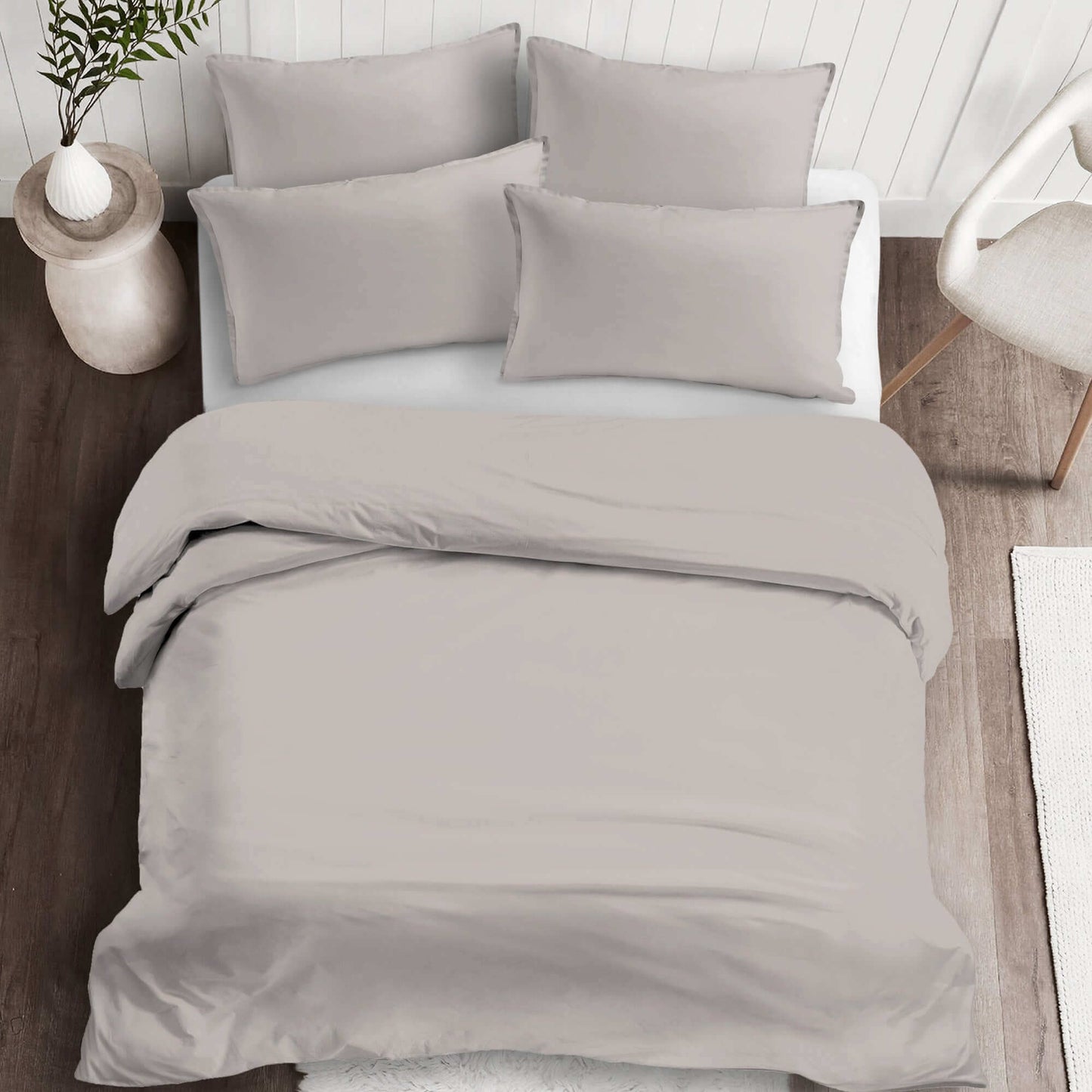 FAIT AU CANADA- Modèle BIANCA (Café au lait) - Par Colcha Linens - Douillette, Couvre-lit, Housse de couette Colcha Linens - Literie-Déco et moi 