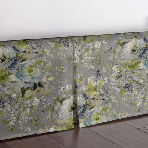 FAIT AU CANADA- Modèle BLOSSOM  ( Gris )- Par Colcha Linens Douillette, Couvre-lit, Housse de couette  ,disponible chez Literie-Déco et moi 
