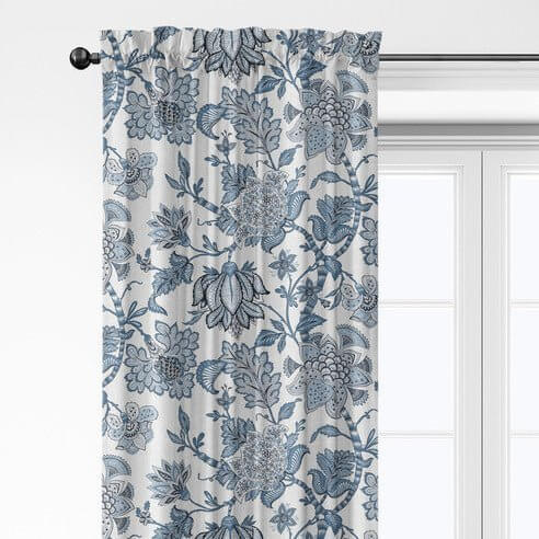 FAIT AU CANADA-Modèle BRONTE (Bleu) -Par Colcha Linens - Douillette, Couvre-lit, Housse de couette Colcha Linens - Literie-Déco et moi 